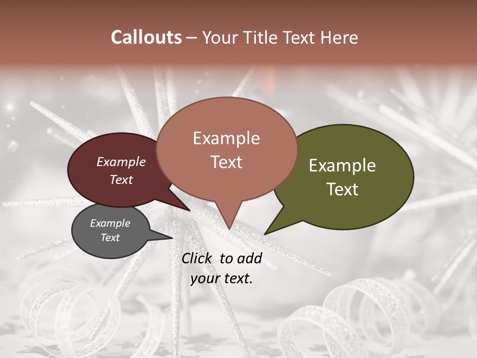 Ornament Holiday Design PowerPoint Template