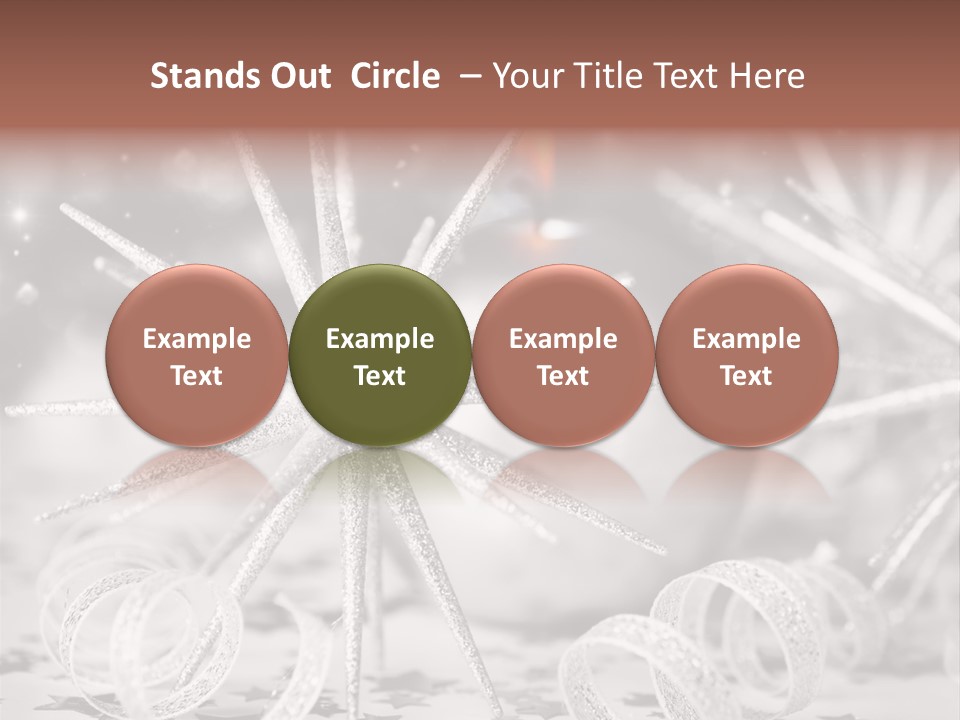 Ornament Holiday Design PowerPoint Template