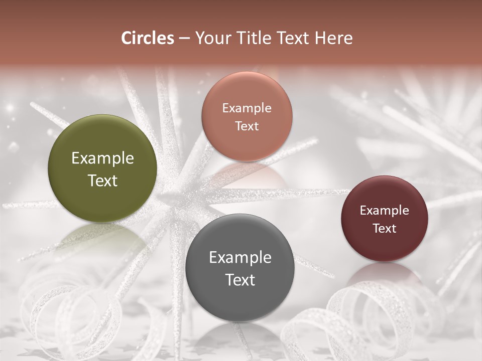 Ornament Holiday Design PowerPoint Template