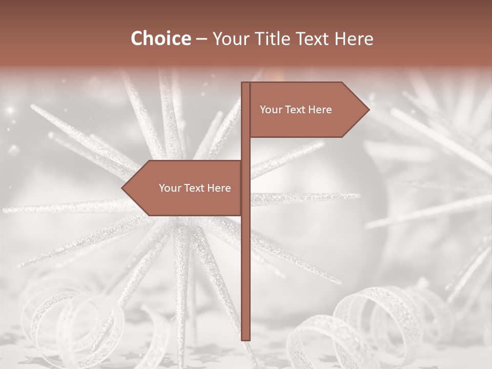 Ornament Holiday Design PowerPoint Template