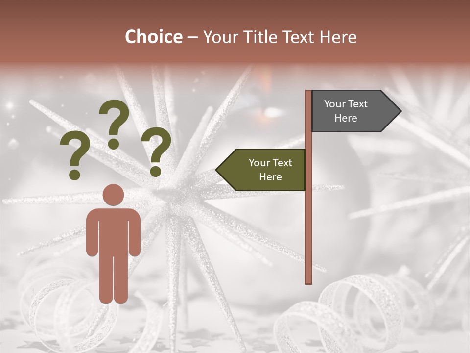 Ornament Holiday Design PowerPoint Template