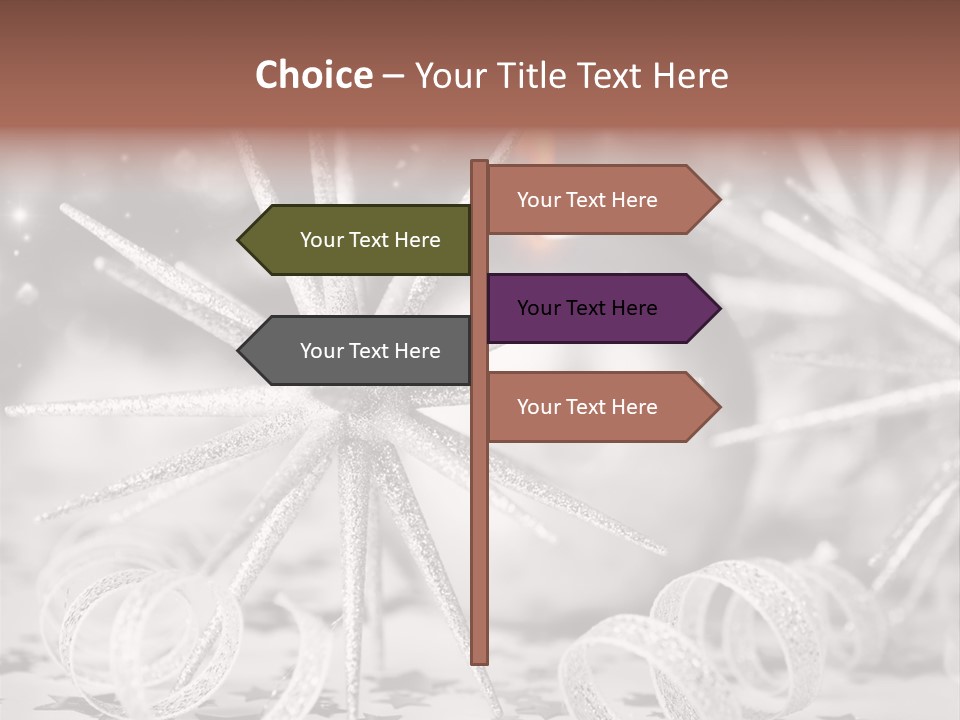 Ornament Holiday Design PowerPoint Template