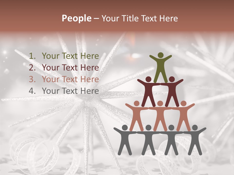 Ornament Holiday Design PowerPoint Template