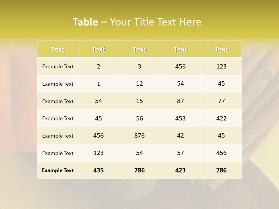Autumn Cinnamon Autumn Leaf PowerPoint Template