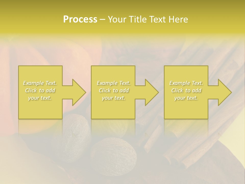 Autumn Cinnamon Autumn Leaf PowerPoint Template