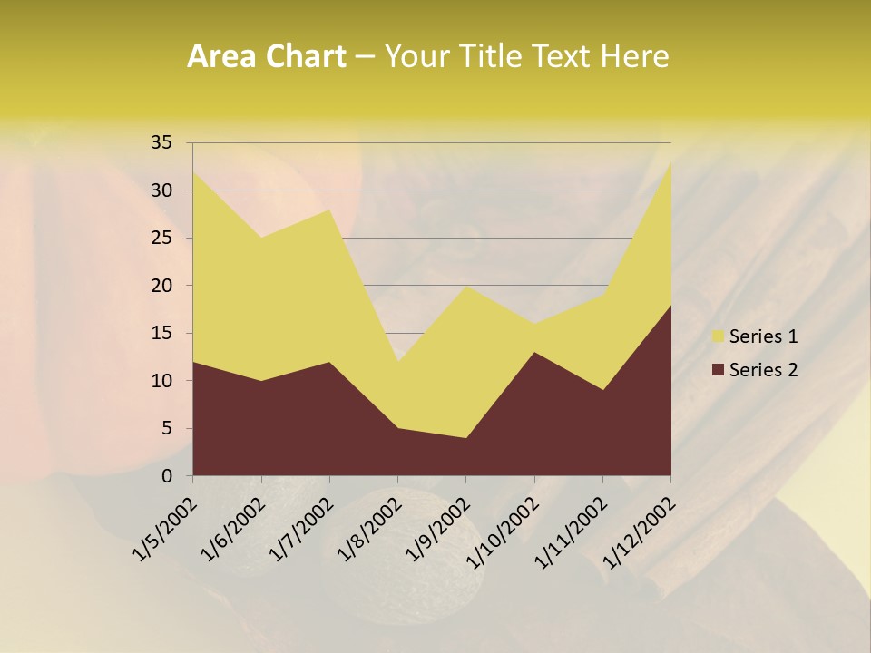 Autumn Cinnamon Autumn Leaf PowerPoint Template