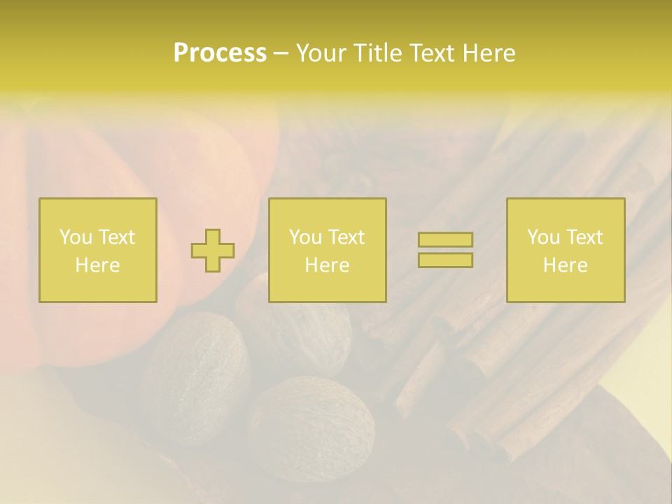Autumn Cinnamon Autumn Leaf PowerPoint Template