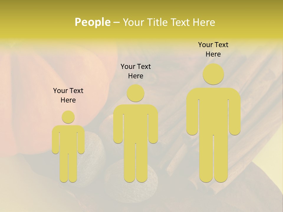 Autumn Cinnamon Autumn Leaf PowerPoint Template