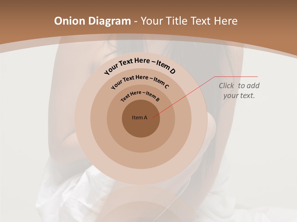 Pose Beauty Young PowerPoint Template