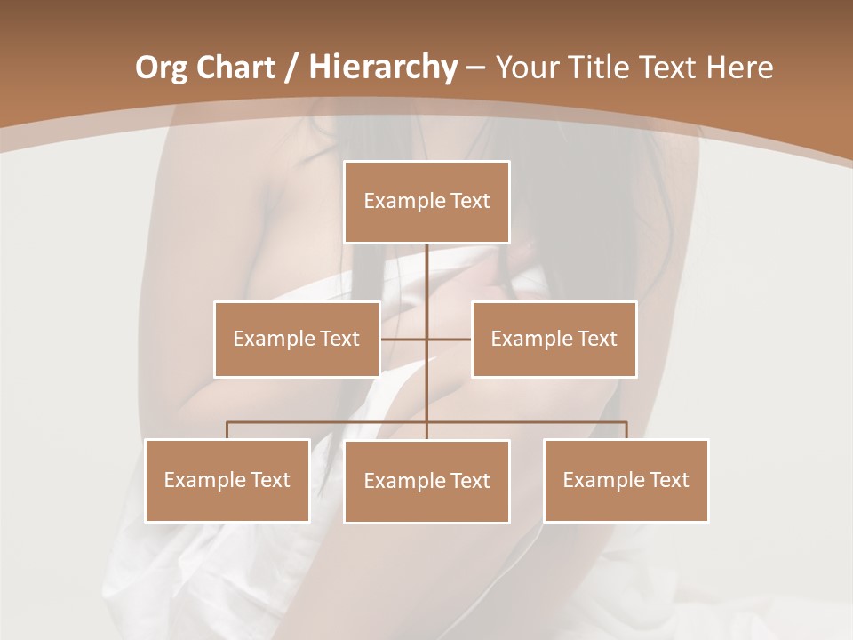 Pose Beauty Young PowerPoint Template