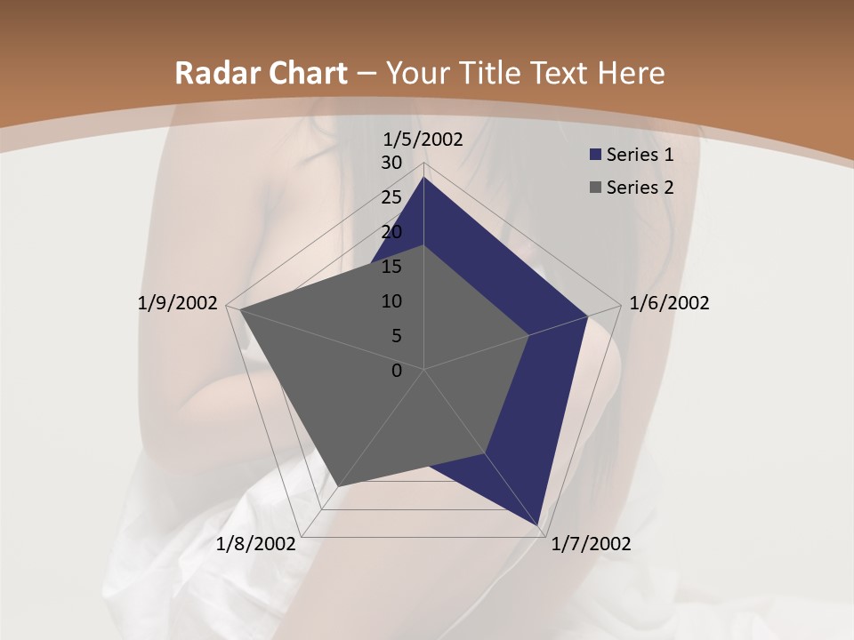 Pose Beauty Young PowerPoint Template