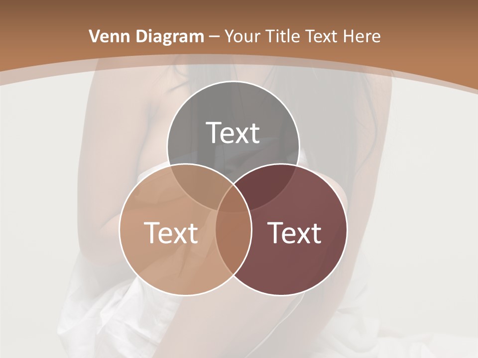 Pose Beauty Young PowerPoint Template