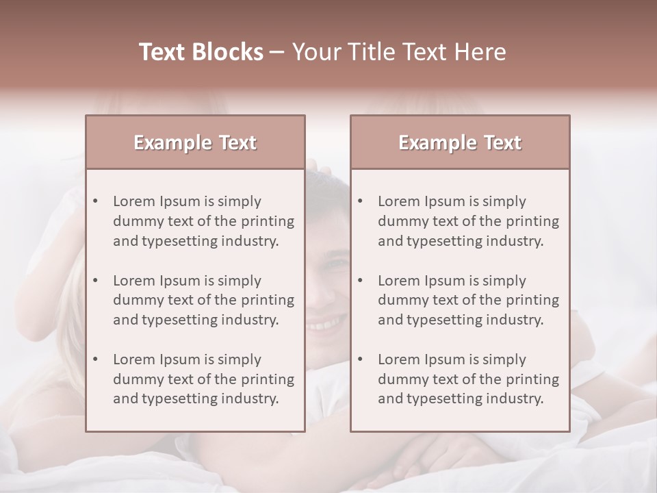 Male Man Son PowerPoint Template