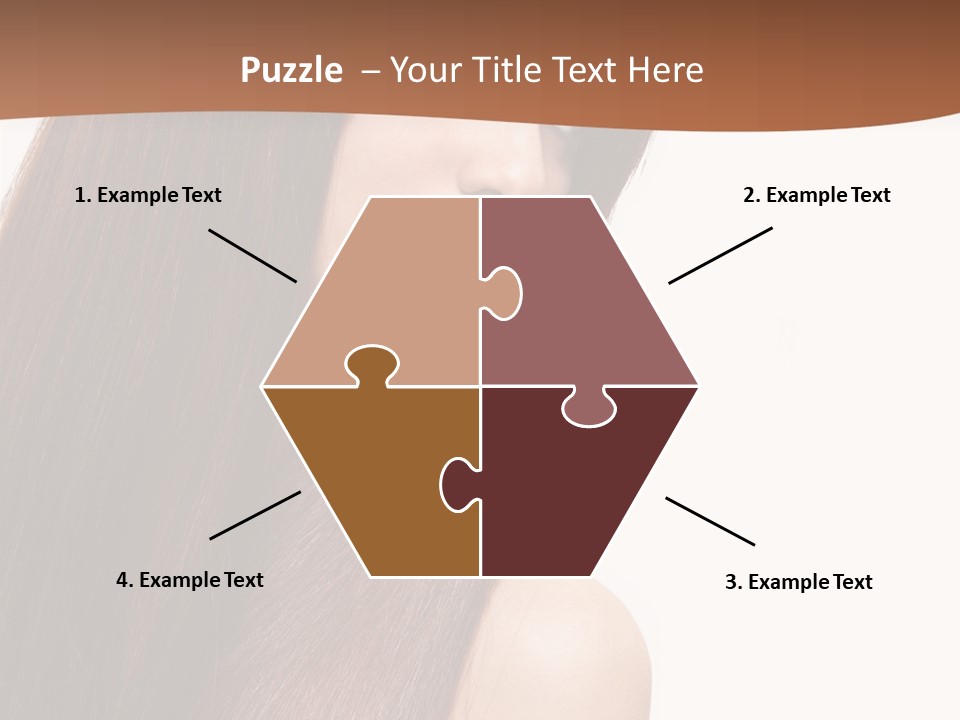 Freshness Female Young PowerPoint Template