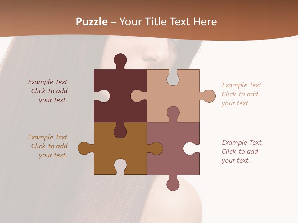 Freshness Female Young PowerPoint Template