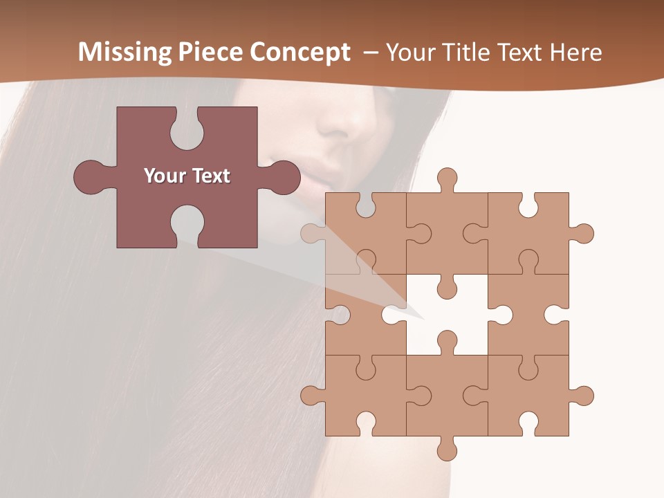 Freshness Female Young PowerPoint Template