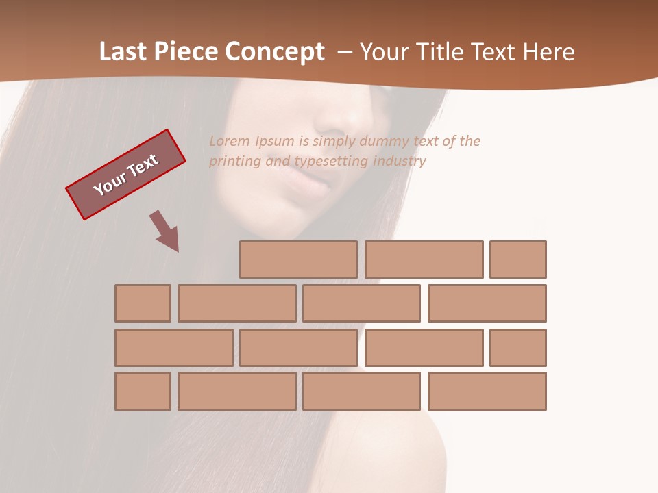 Freshness Female Young PowerPoint Template