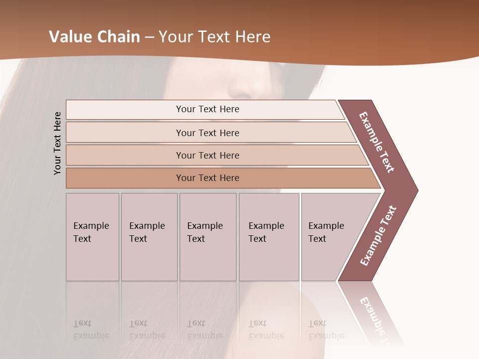 Freshness Female Young PowerPoint Template