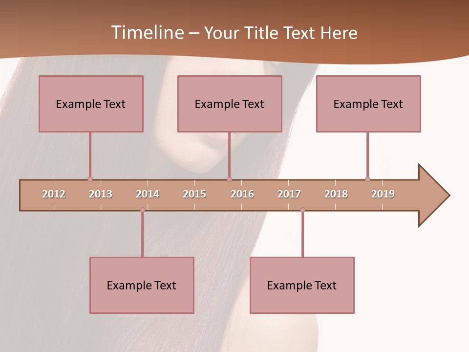 Freshness Female Young PowerPoint Template