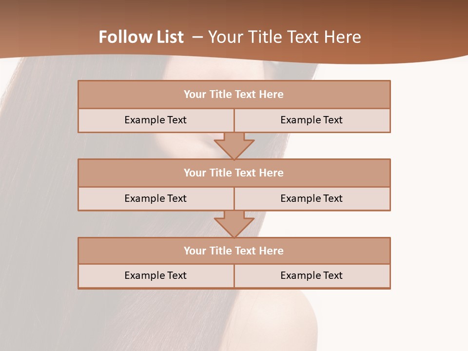 Freshness Female Young PowerPoint Template