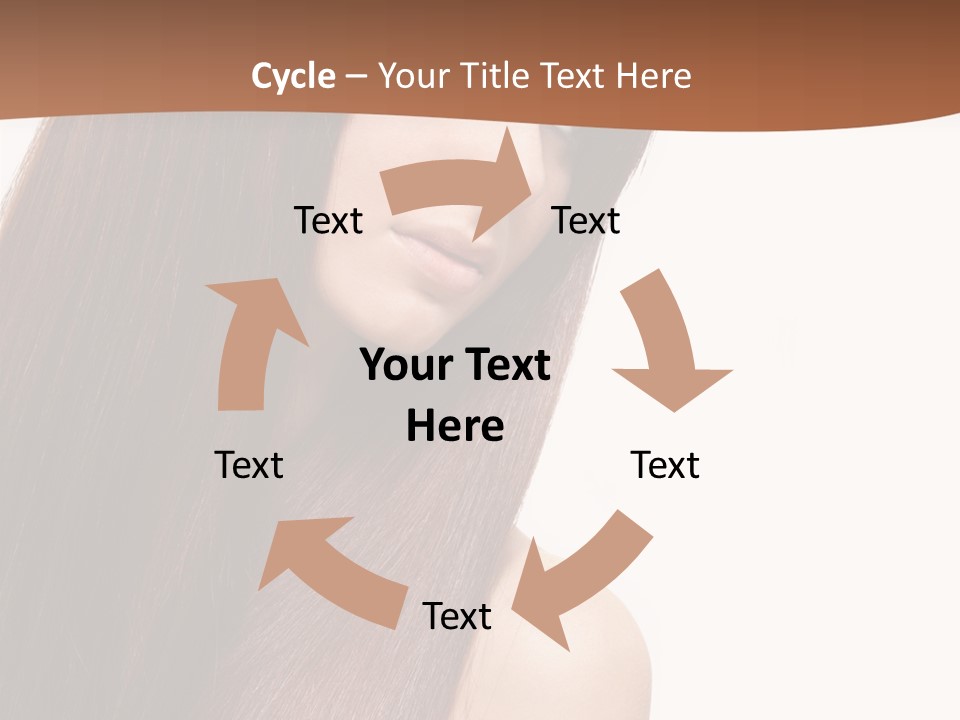 Freshness Female Young PowerPoint Template