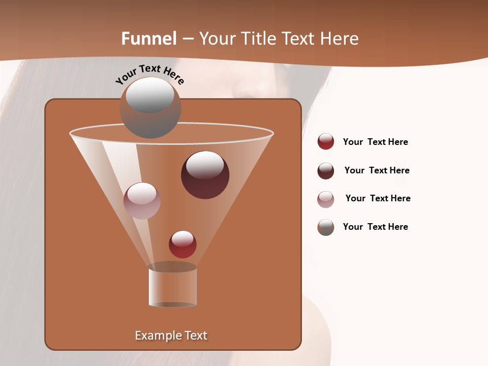 Freshness Female Young PowerPoint Template