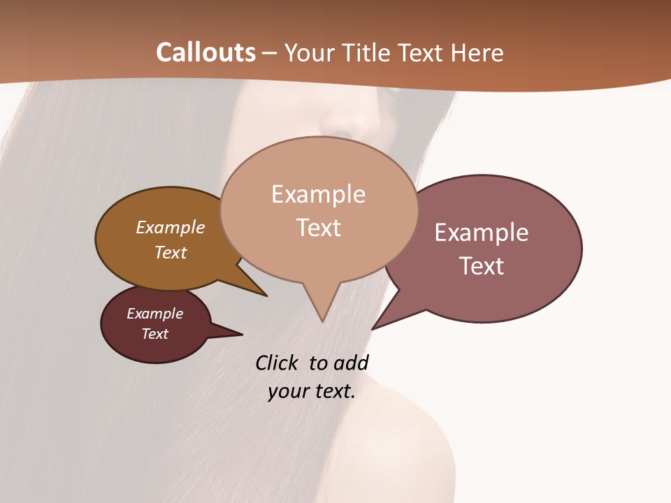 Freshness Female Young PowerPoint Template