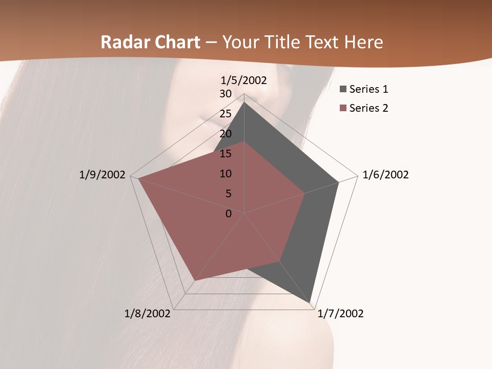 Freshness Female Young PowerPoint Template