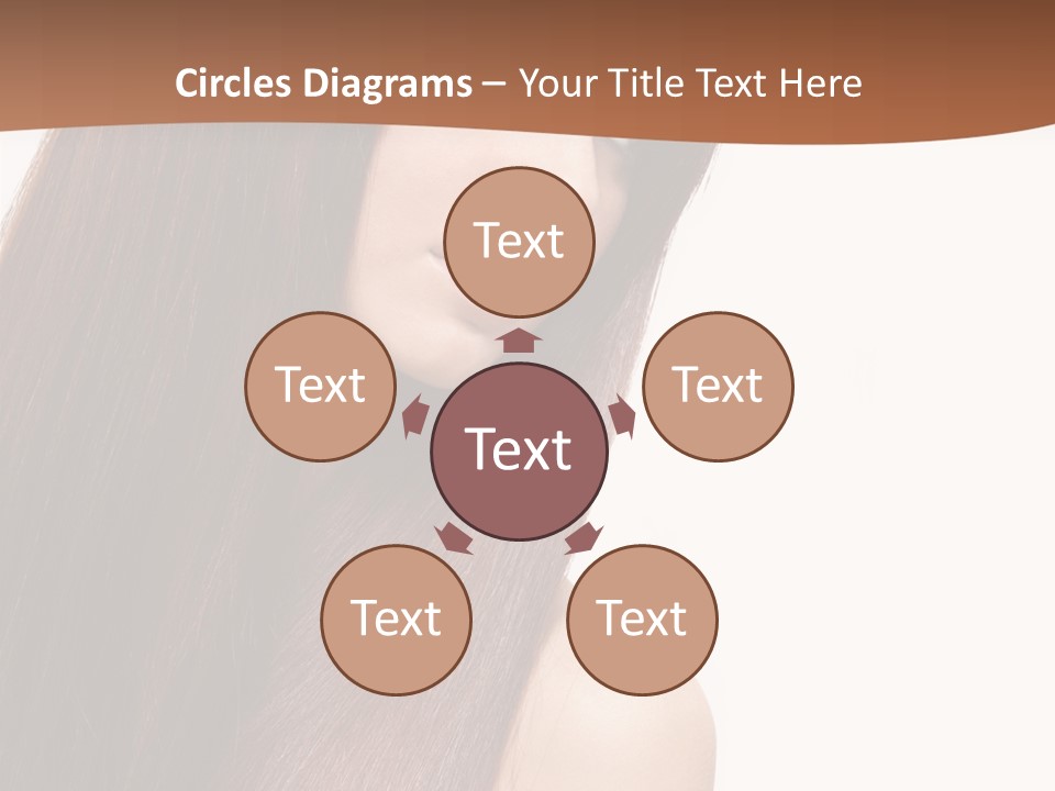 Freshness Female Young PowerPoint Template