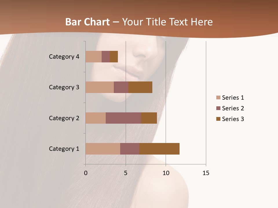 Freshness Female Young PowerPoint Template