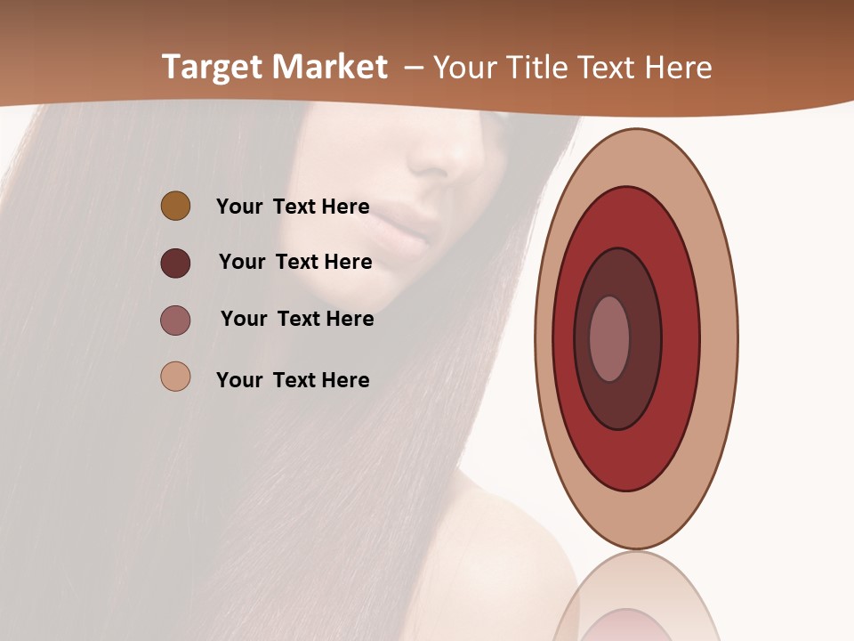 Freshness Female Young PowerPoint Template