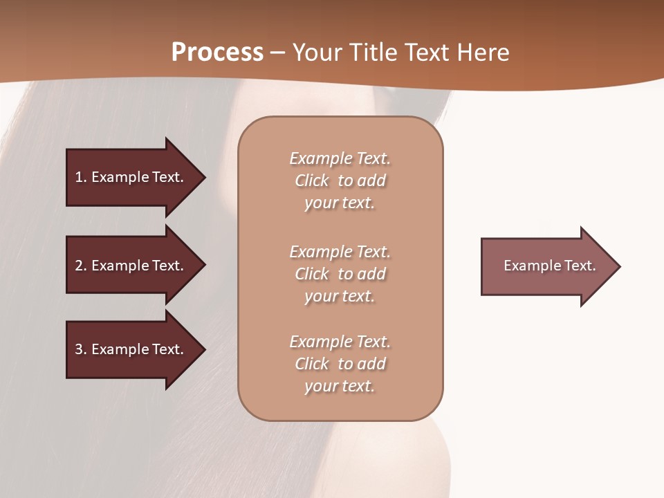 Freshness Female Young PowerPoint Template