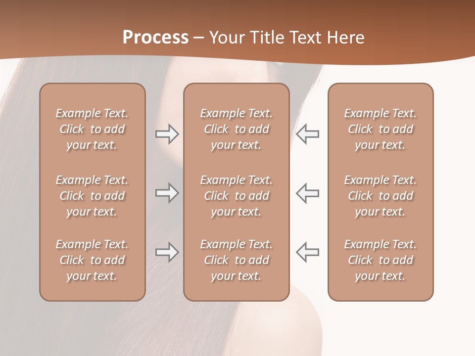 Freshness Female Young PowerPoint Template