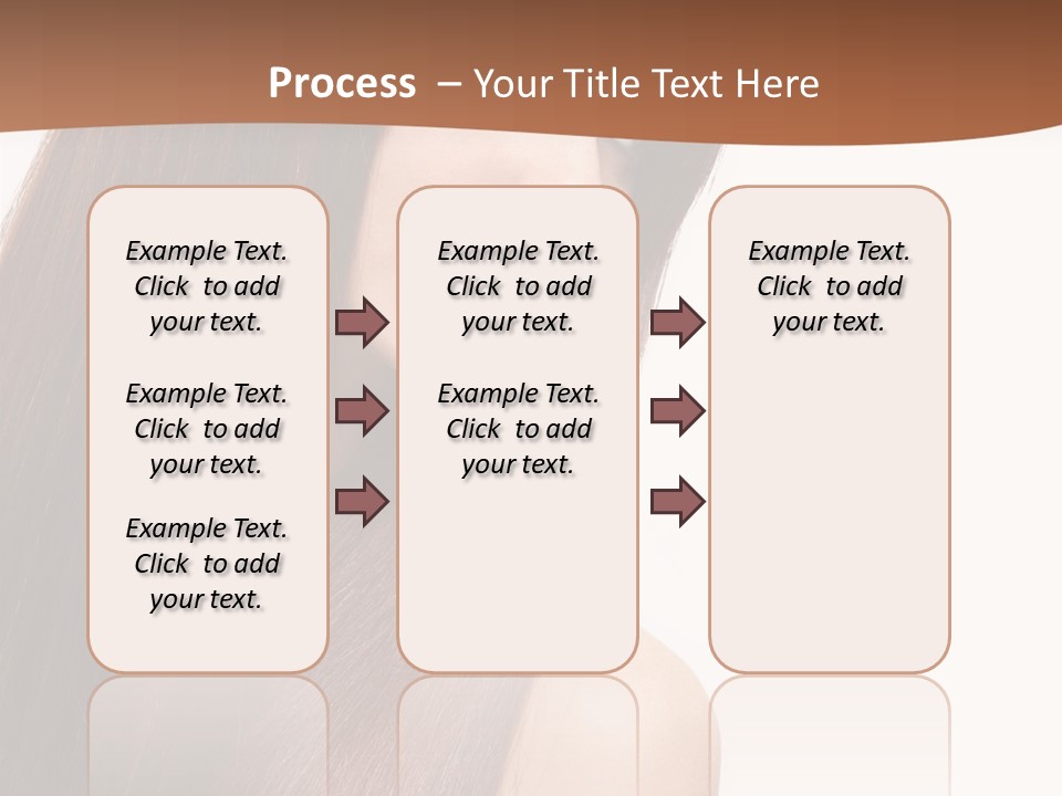 Freshness Female Young PowerPoint Template