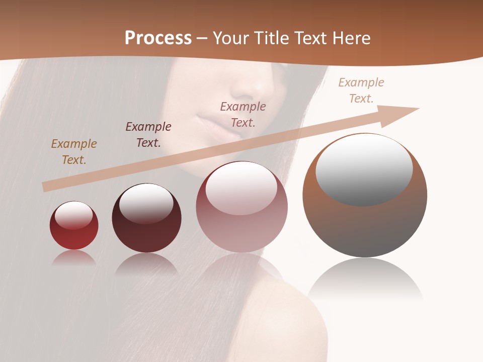 Freshness Female Young PowerPoint Template