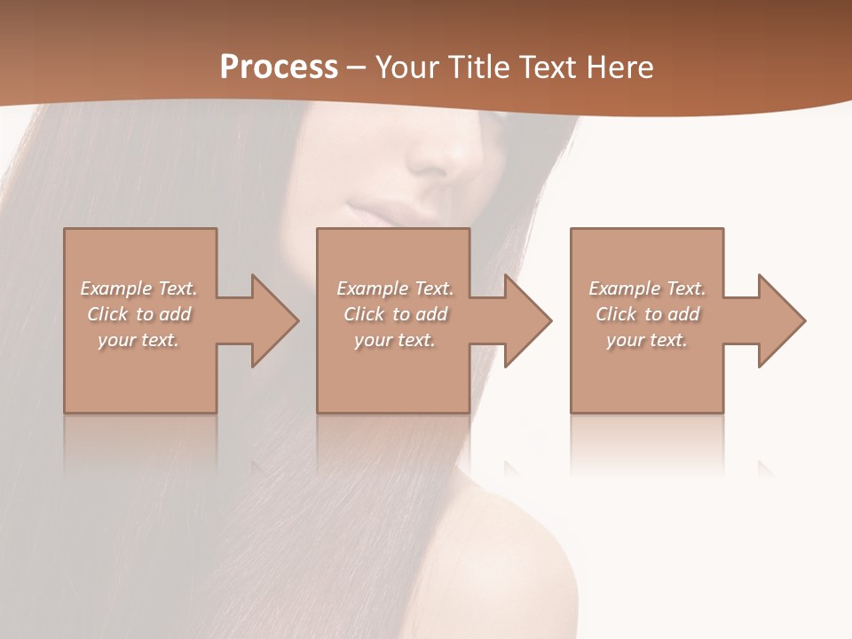 Freshness Female Young PowerPoint Template