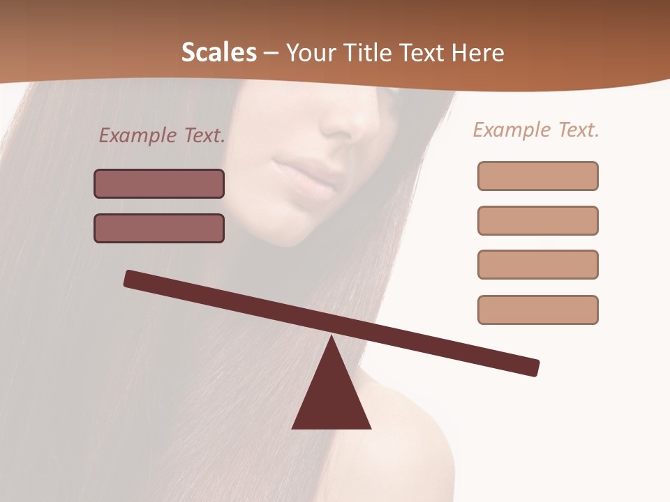 Freshness Female Young PowerPoint Template