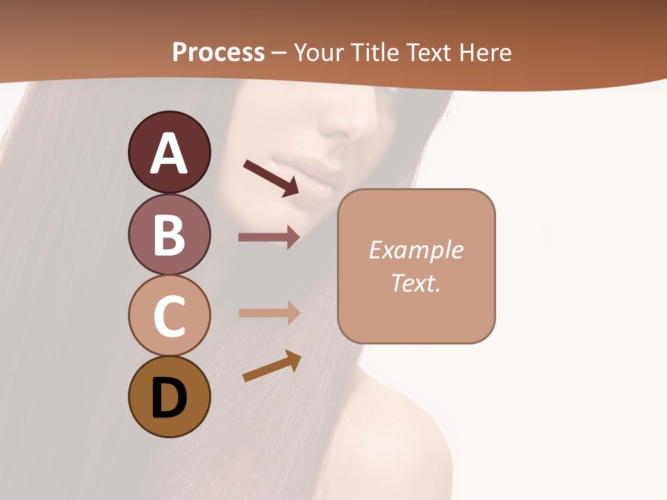 Freshness Female Young PowerPoint Template