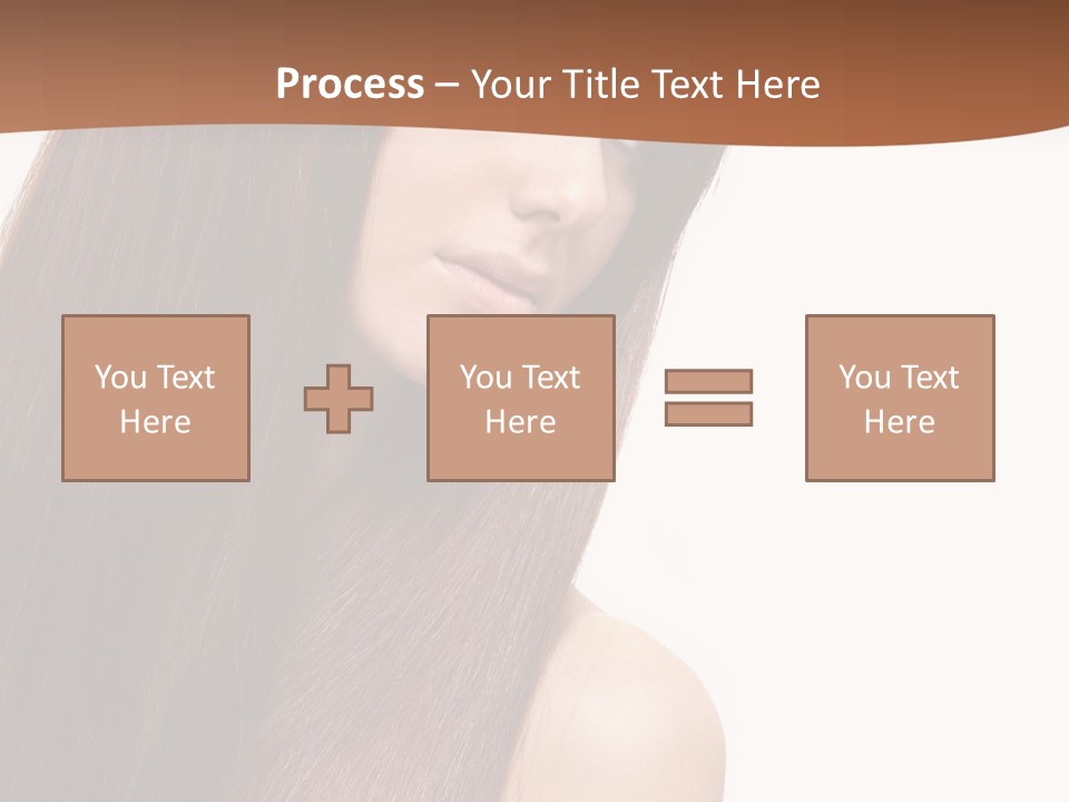 Freshness Female Young PowerPoint Template