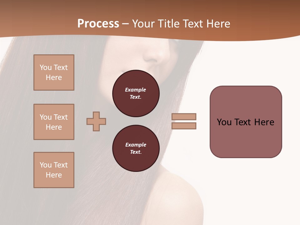 Freshness Female Young PowerPoint Template