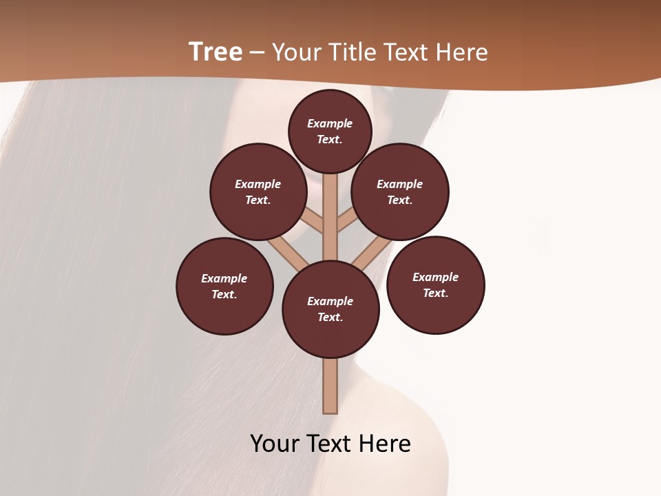 Freshness Female Young PowerPoint Template