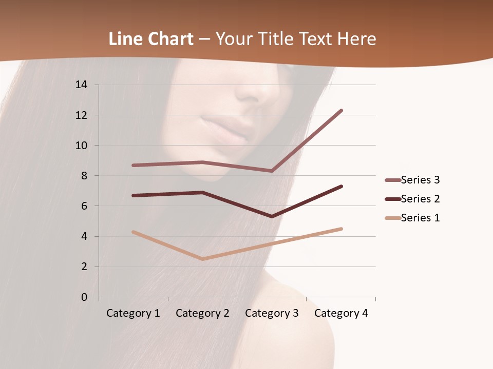 Freshness Female Young PowerPoint Template