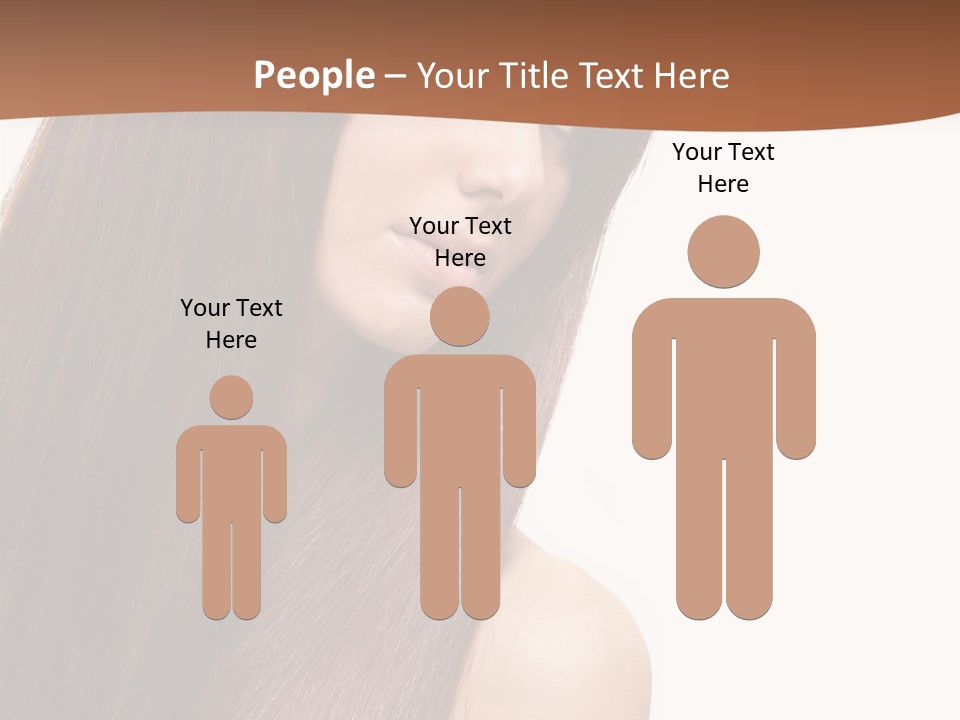 Freshness Female Young PowerPoint Template