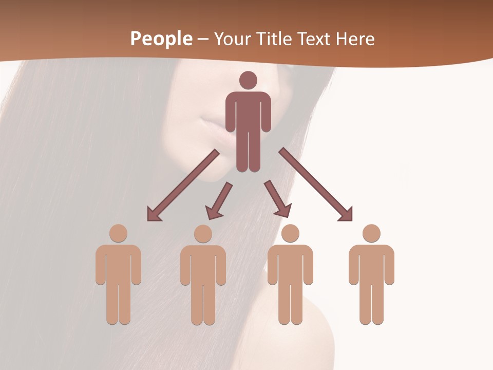 Freshness Female Young PowerPoint Template