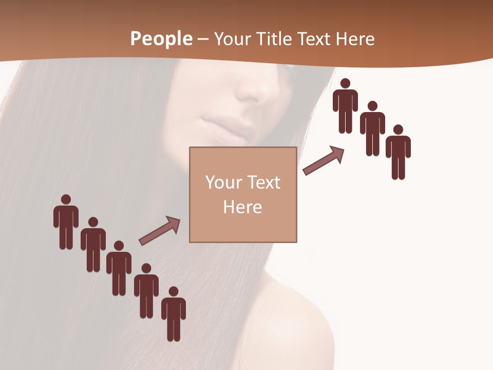 Freshness Female Young PowerPoint Template