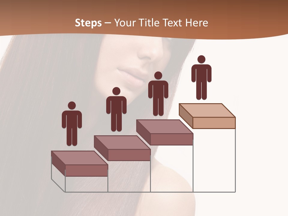 Freshness Female Young PowerPoint Template