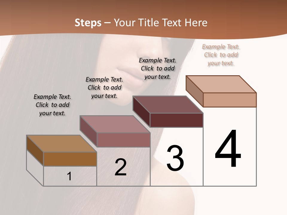 Freshness Female Young PowerPoint Template