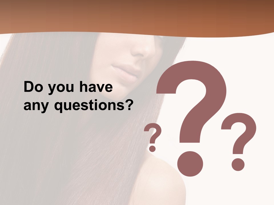 Freshness Female Young PowerPoint Template