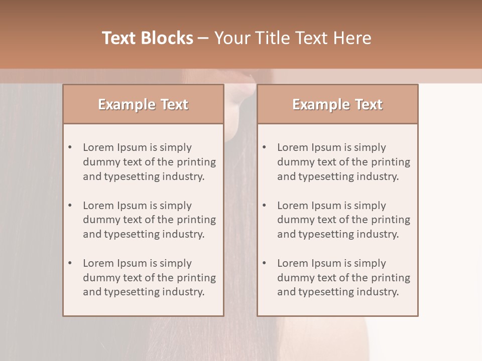 Red Isolated Perfection PowerPoint Template