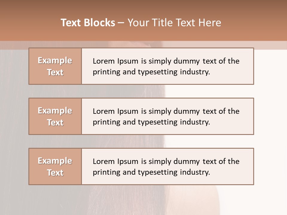 Red Isolated Perfection PowerPoint Template